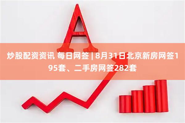 炒股配资资讯 每日网签 | 8月31日北京新房网签195套、二手房网签282套